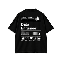 Muatkan imej ke dalam penonton Galeri, Data Engineer T-Shirt — Regular &amp; Oversized Fit