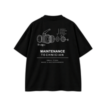 Muatkan imej ke dalam penonton Galeri, Maintenance Technician T-Shirt — Regular &amp; Oversized Fit