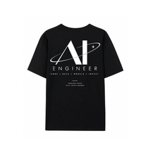 Muatkan imej ke dalam penonton Galeri, AI Engineer T-Shirt — Regular &amp; Oversized Fit